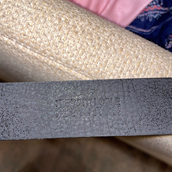 Kenneth Cole Reaction Black Belt Size 34 - Picture 3 of 4